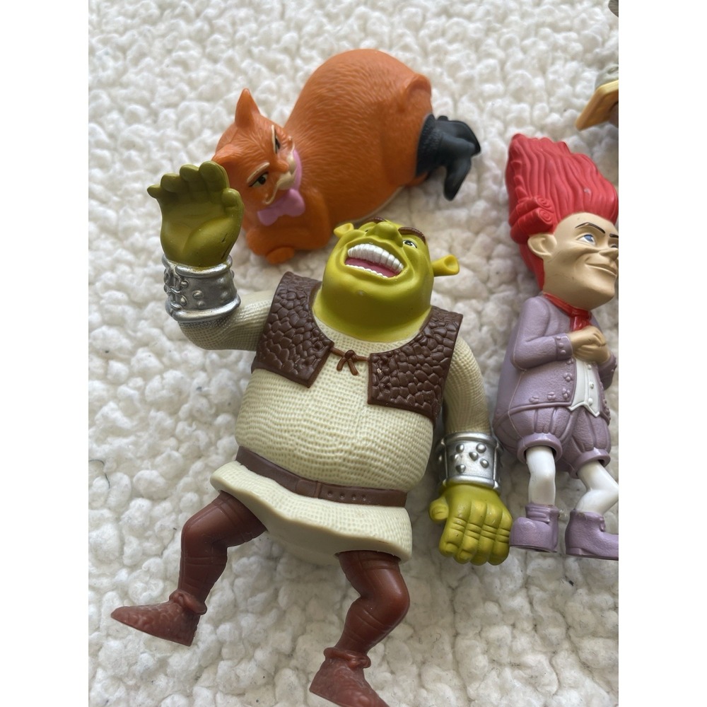 2007 Mcdonalds Shrek The Third Figures 5 Pieces - Picture 2 of 4